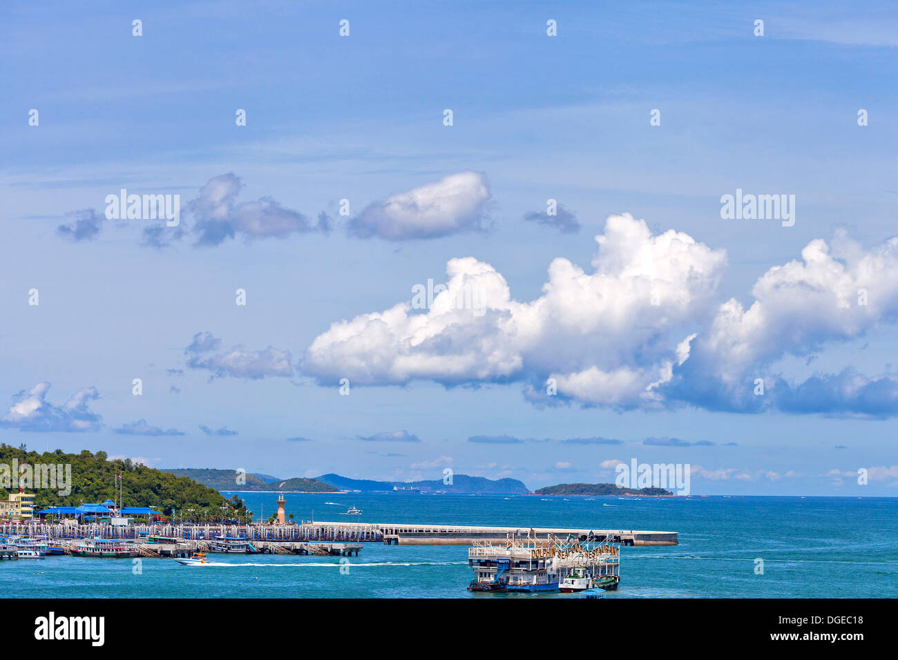 SEA PATTAYA THAILAND Stock Photo