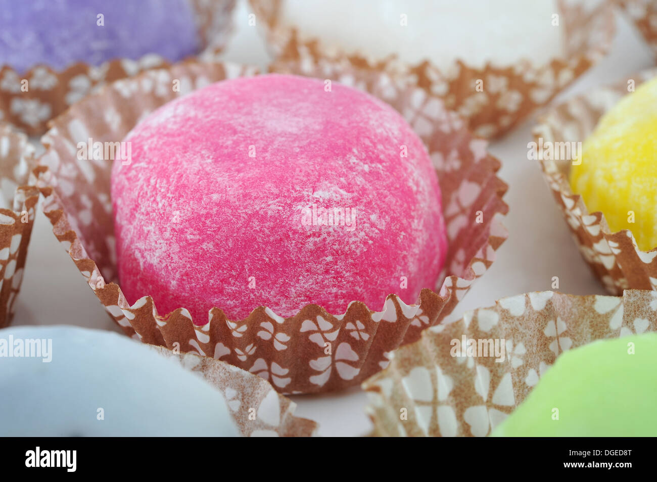 Japanese Mochi Stock Photo