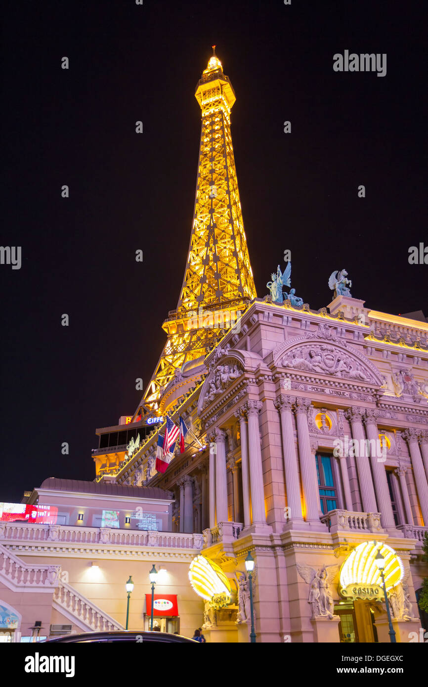 Eiffel tower experience las vegas hi-res stock photography and images -  Alamy