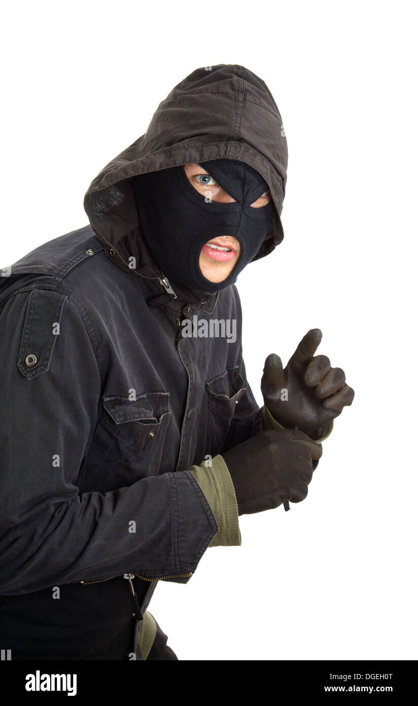 Burglar Stock Photo