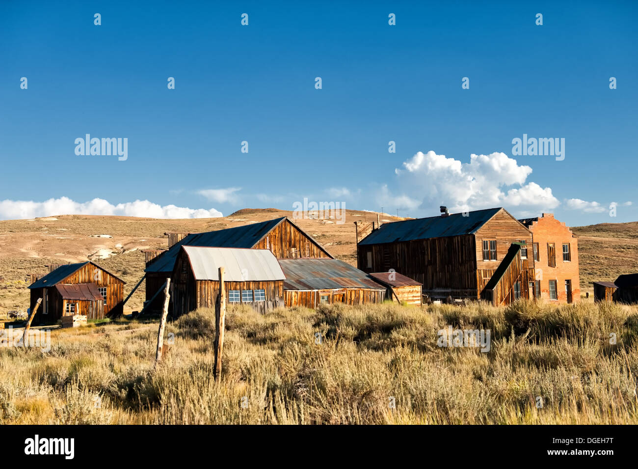 Bodie - a ghost town in northern California Stock Photo