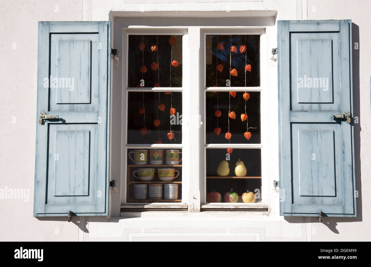 German shutters in Bad Tolz Germany Stock Photo Alamy