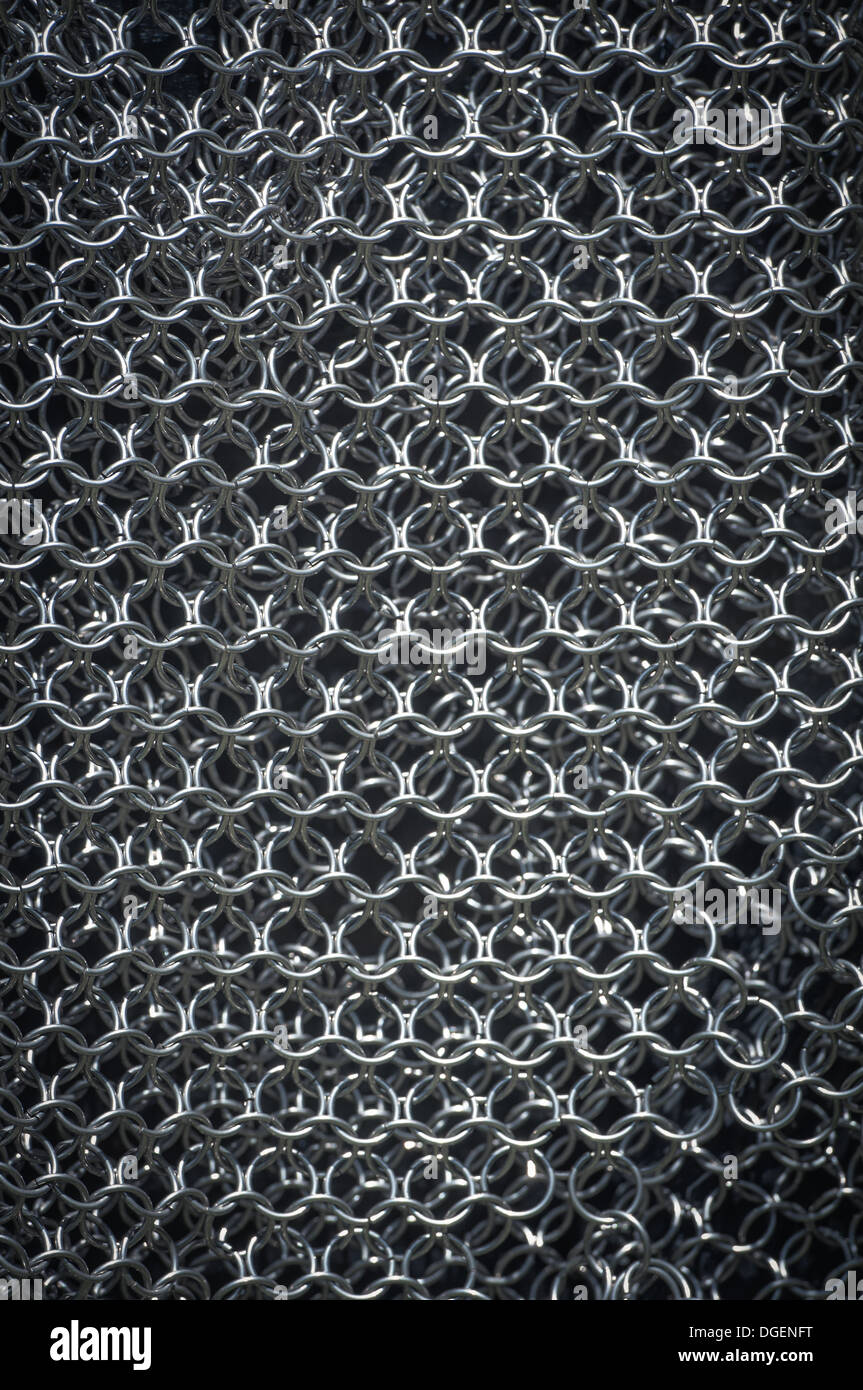 Chainmail background hi-res stock photography and images - Alamy