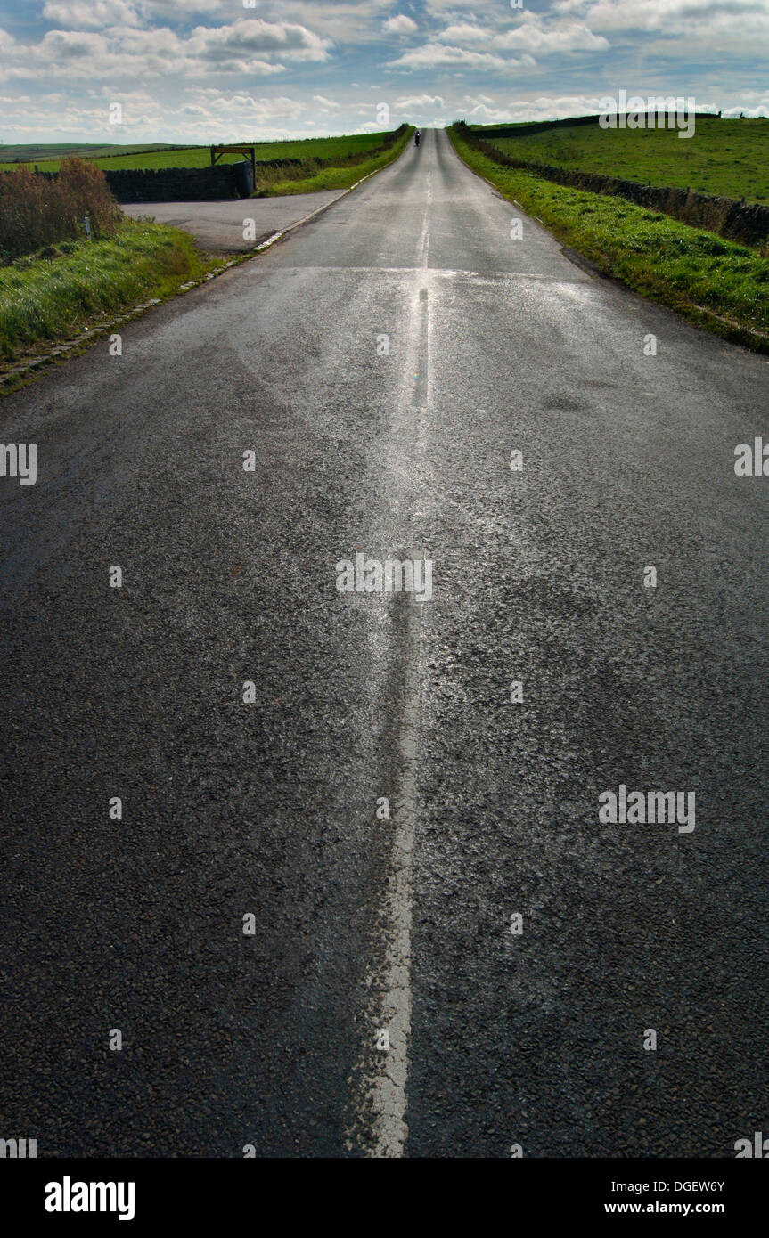 Staffordshire Moorlands Road Stock Photo Alamy