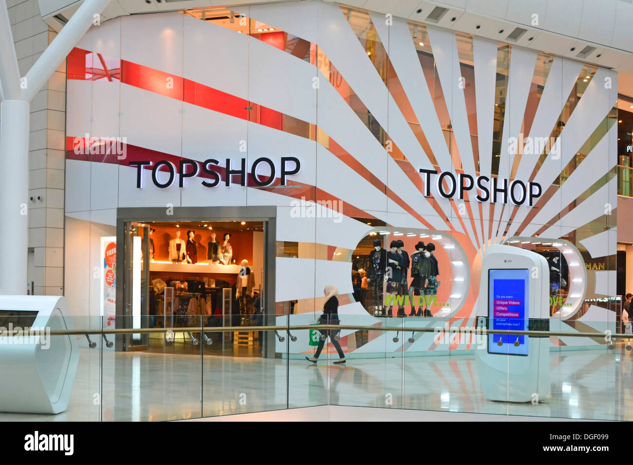 store in the Westfield indoor shopping malls Stock Photo Alamy