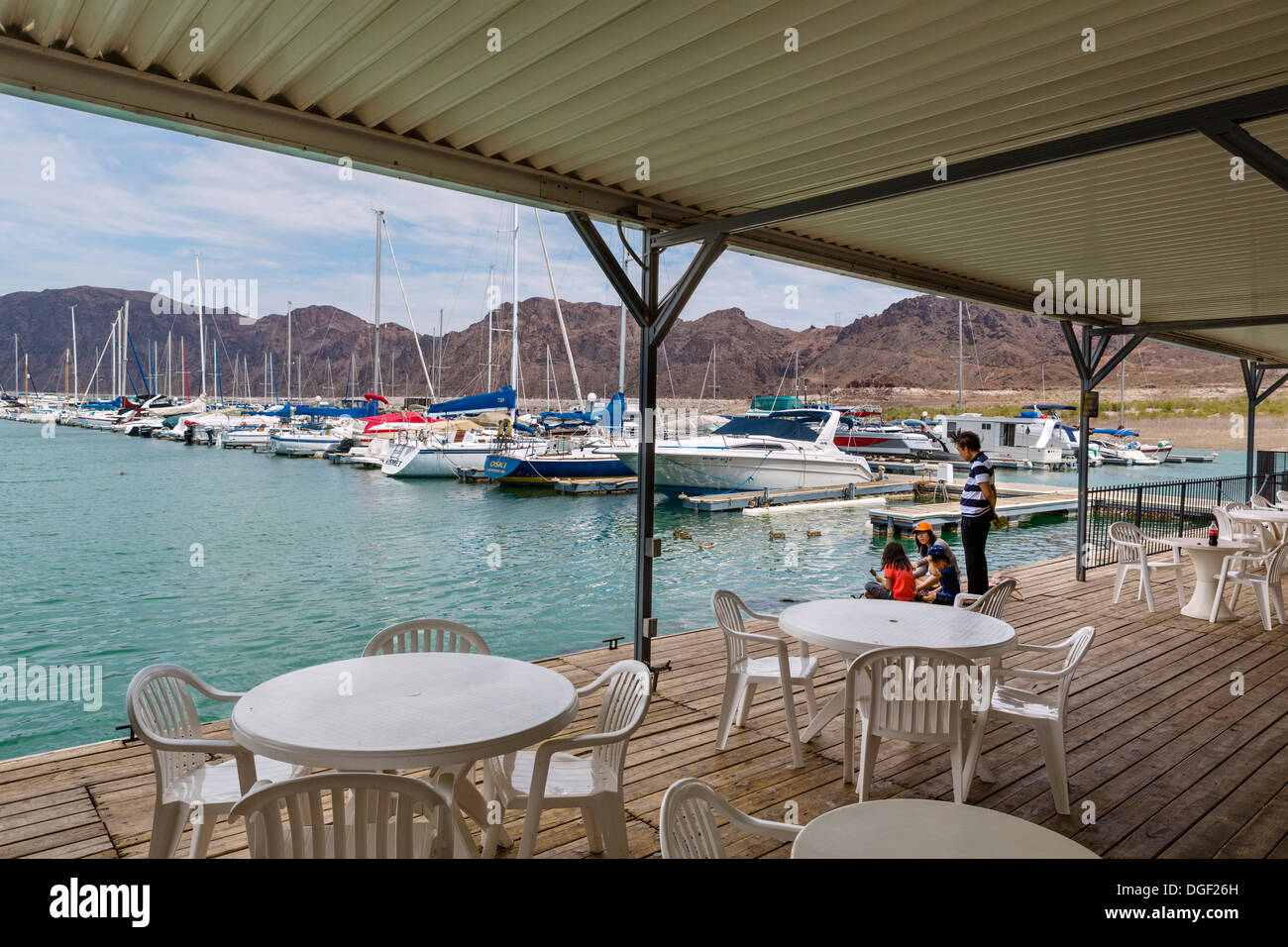 Restaurant at Lake Mead Marina, Lake Mead National Recreation Area