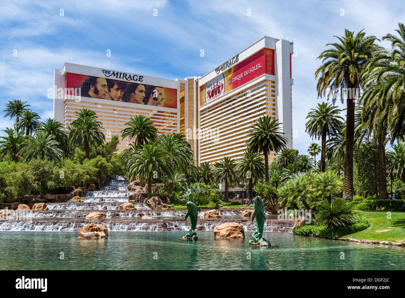 The Mirage hotel and casino, Las Vegas Boulevard South (The Strip), Las  Vegas, Nevada, USA Stock Photo - Alamy