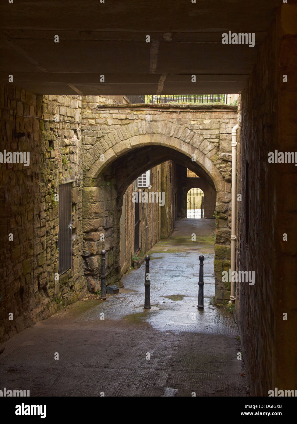 Old City Gate, Bath, Glouscestershire, England Stock Photo
