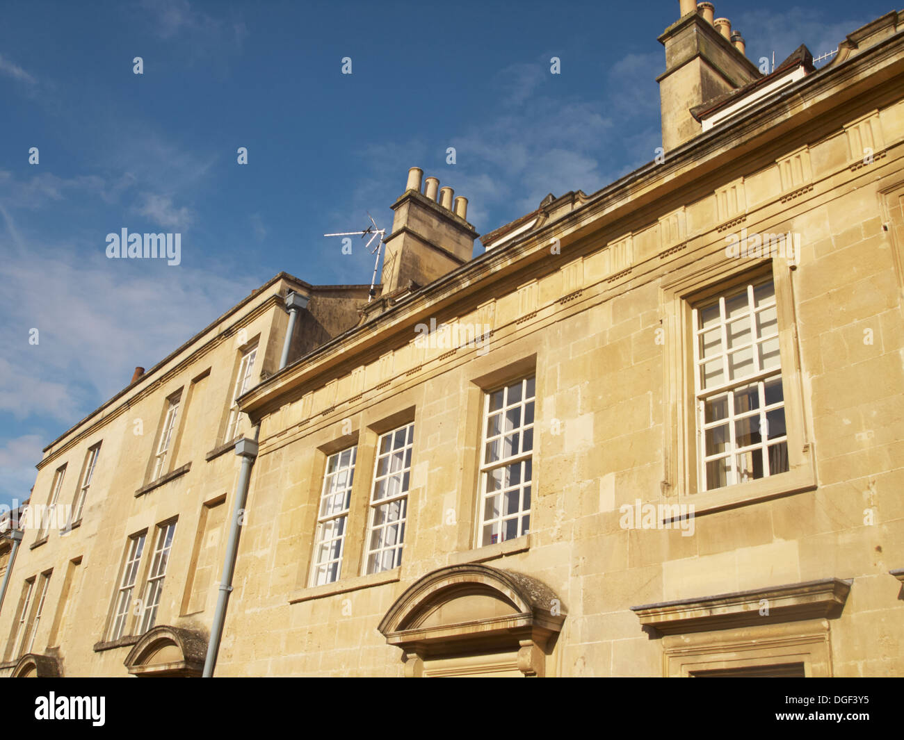 row houses, Bath England Stock Photo Alamy