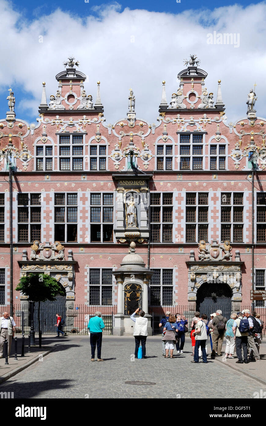 Great Arsenal in the old city of Gdansk - Wielka Zbrojownia. Stock Photo