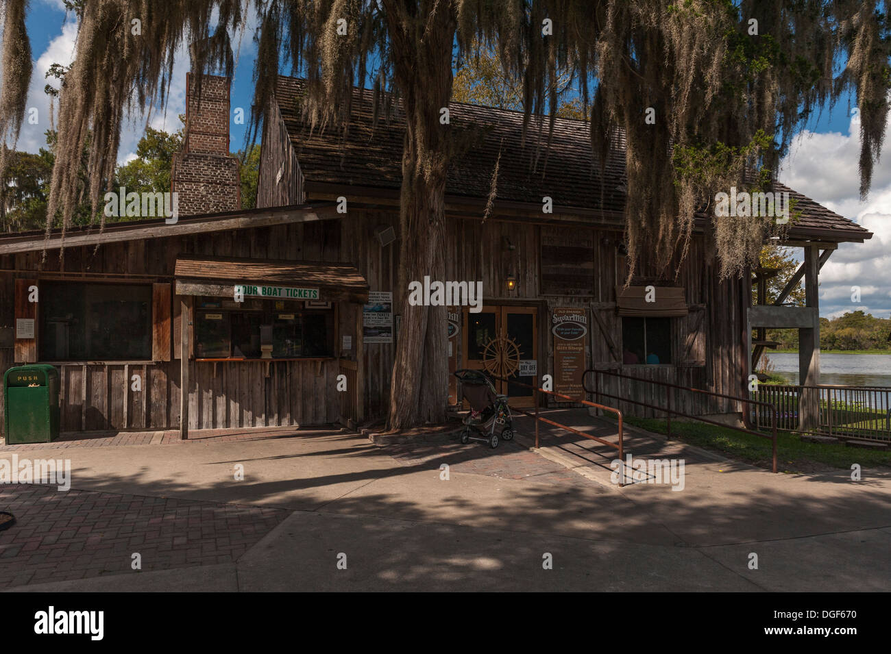The SugarMill Spanish Pancake House at De Leon Springs State Park in