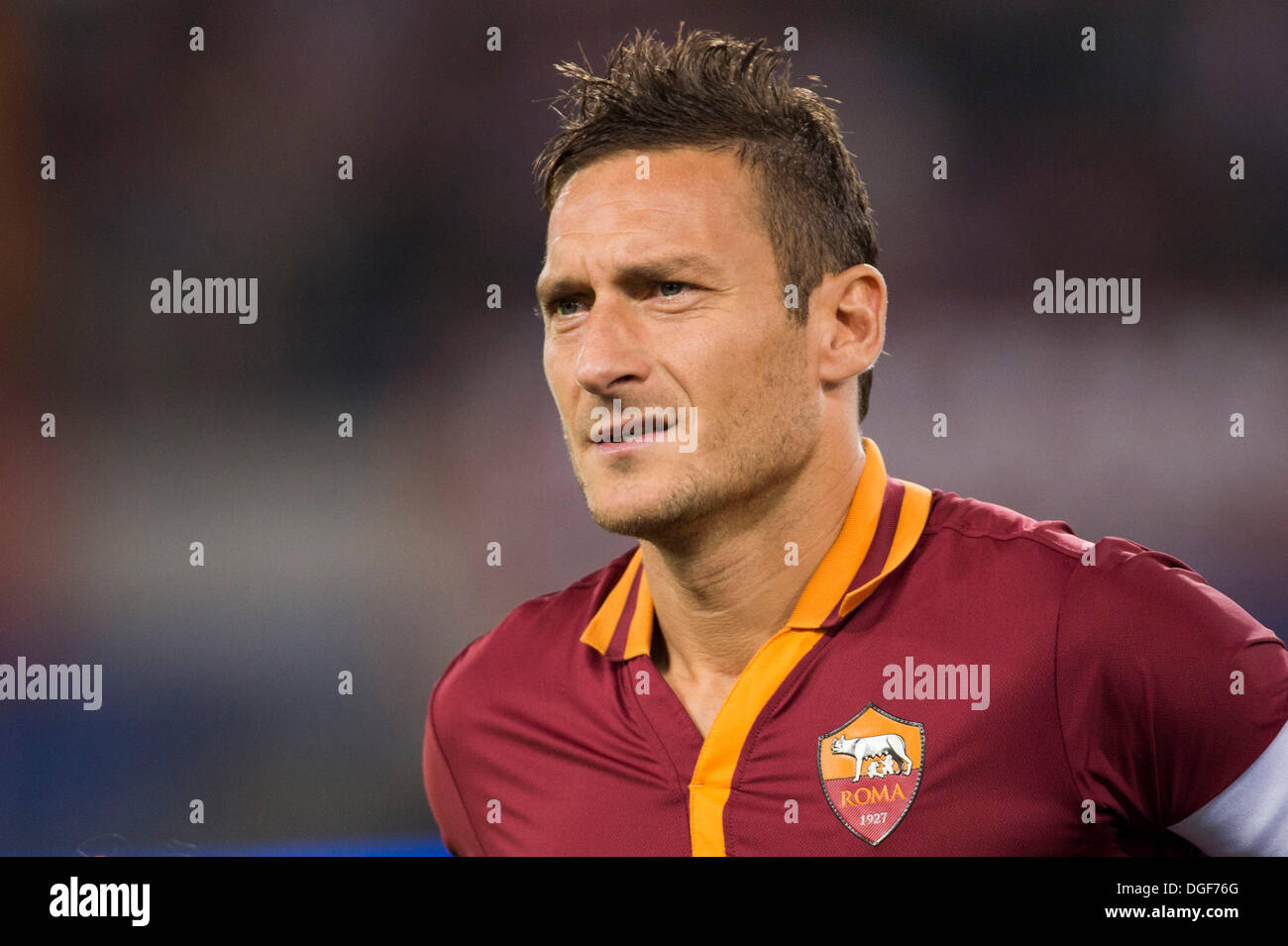 Rome, Italy. 18th Oct, 2013. Francesco Totti (Roma) Football / Soccer