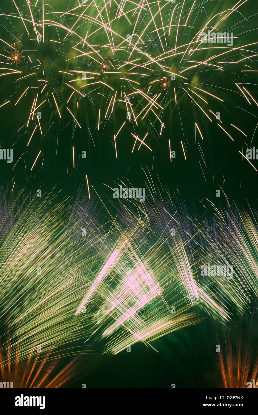 Fireworks la ronde montreal canada hi-res stock photography and images ...