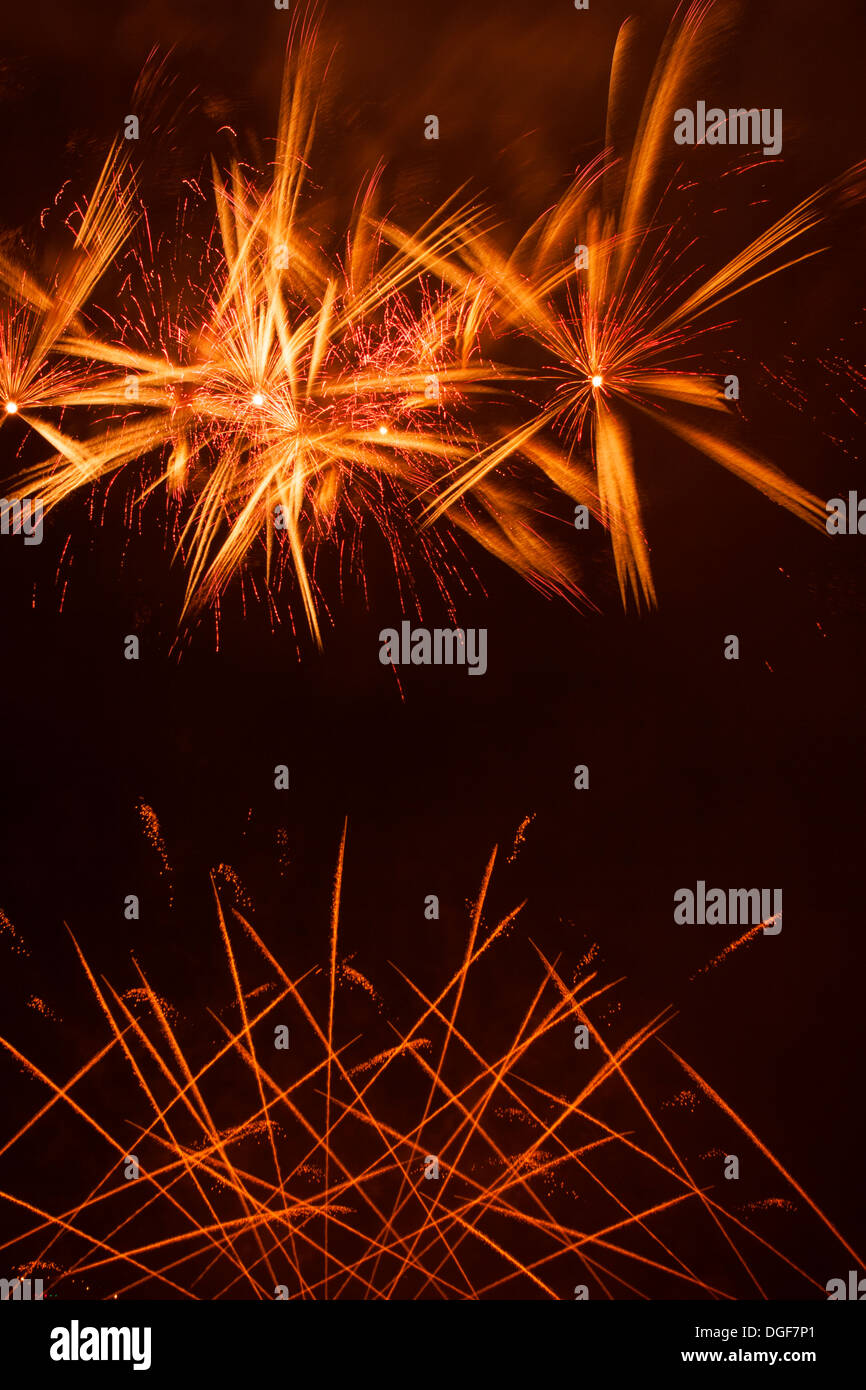 Montreal, Canada, International Fireworks Competition Stock Photo Alamy