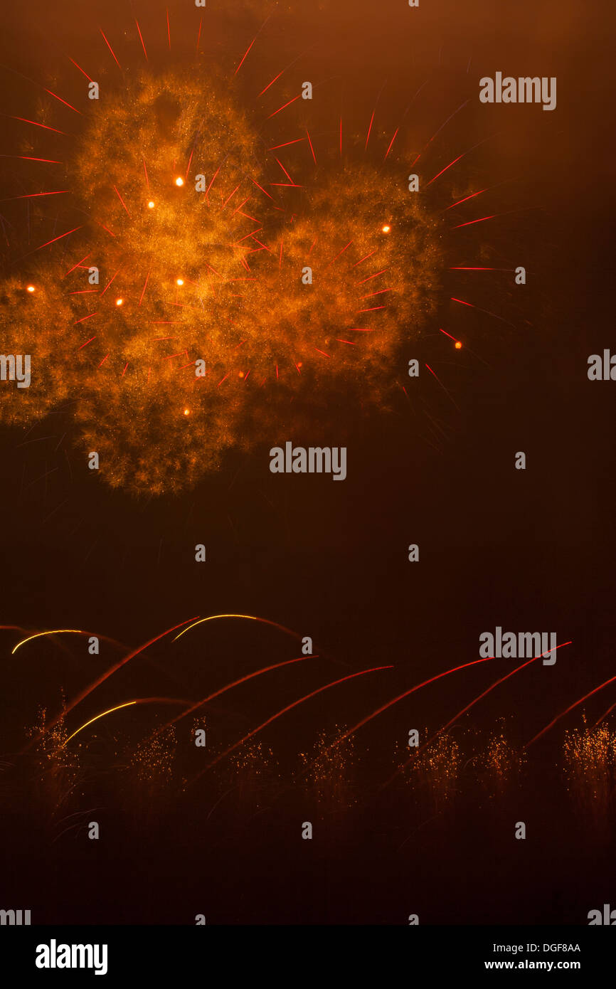 Montreal, Canada, International Fireworks Competition Stock Photo Alamy