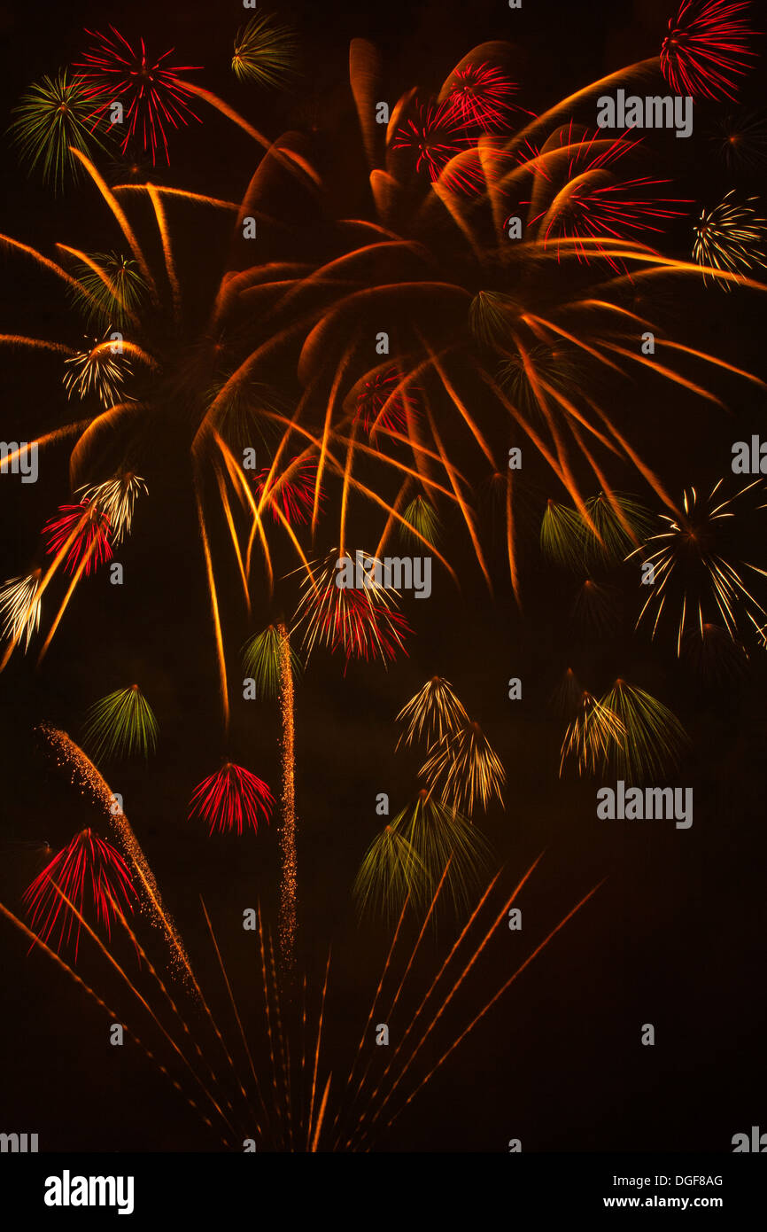 Montreal, Canada, International Fireworks Competition Stock Photo Alamy