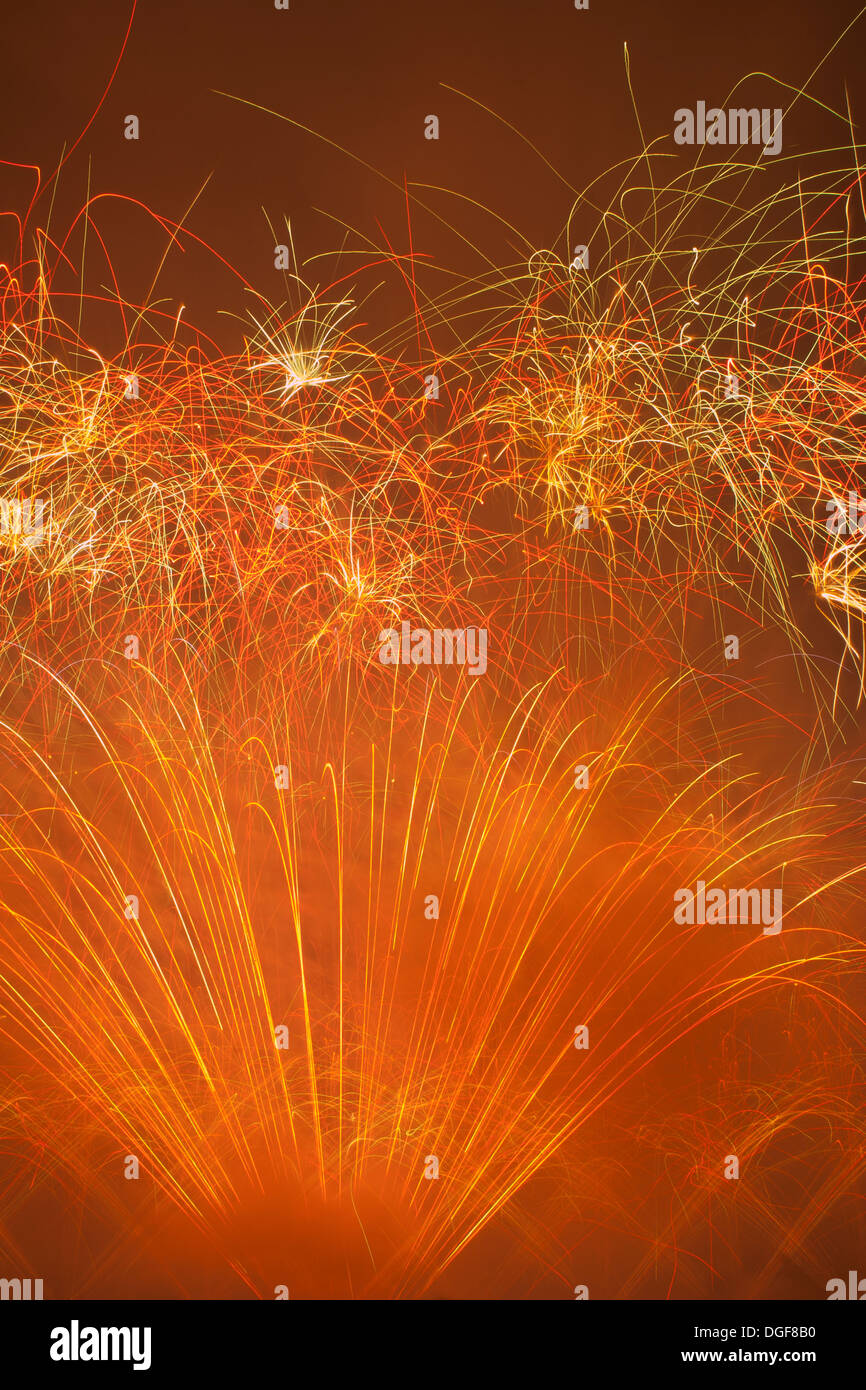 Montreal, Canada, International Fireworks Competition Stock Photo Alamy