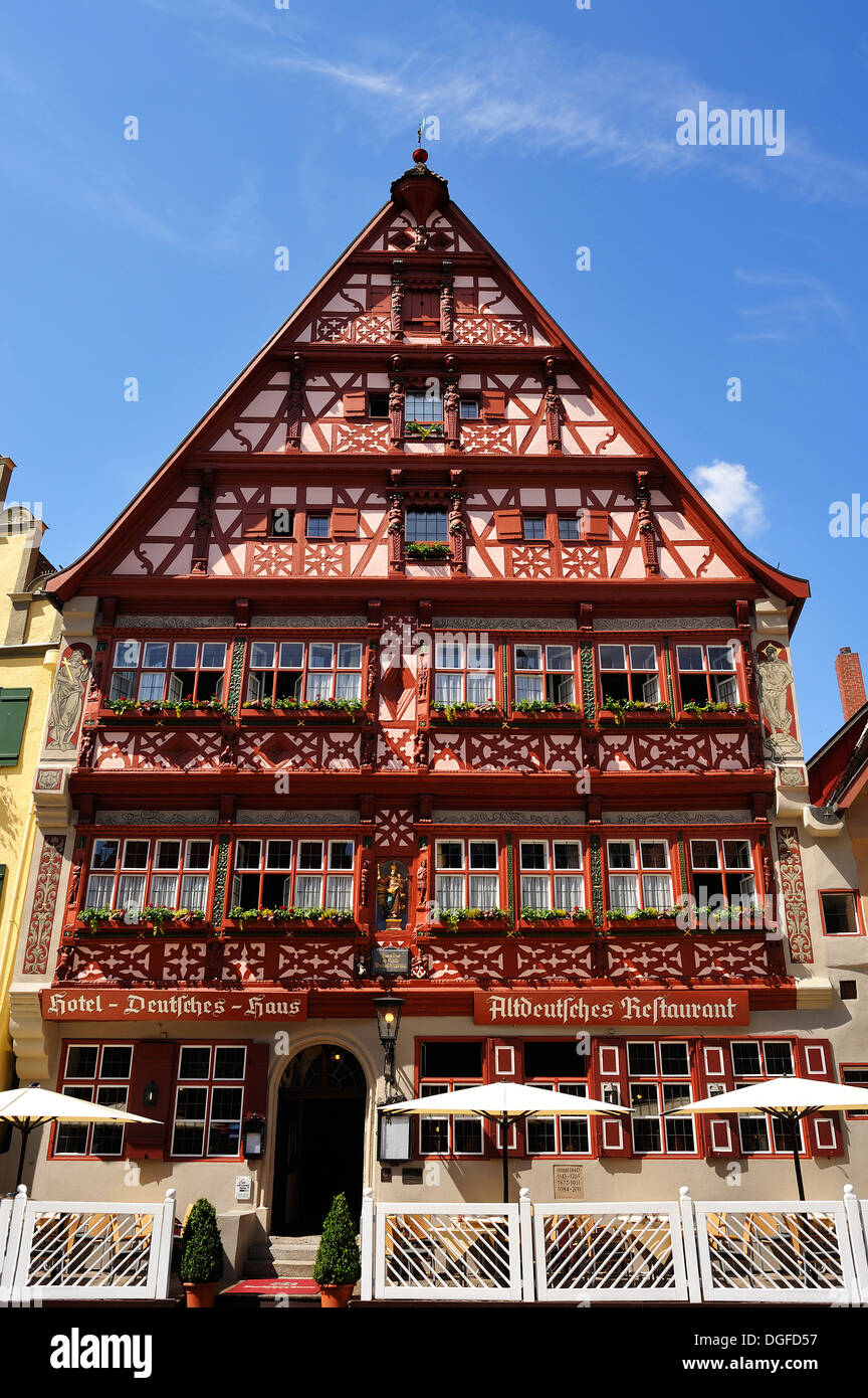 Facade Of A Former Patrician Dwelling The So Called Deutsches