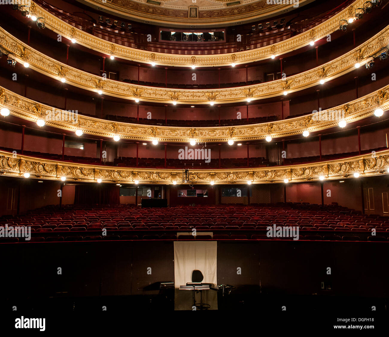 The Royal Danish Theatre (Det Kongelige Teater), Copenhagen, Denmark