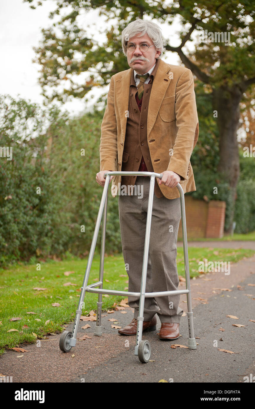 Walking frame frail hi-res stock photography and images - Alamy