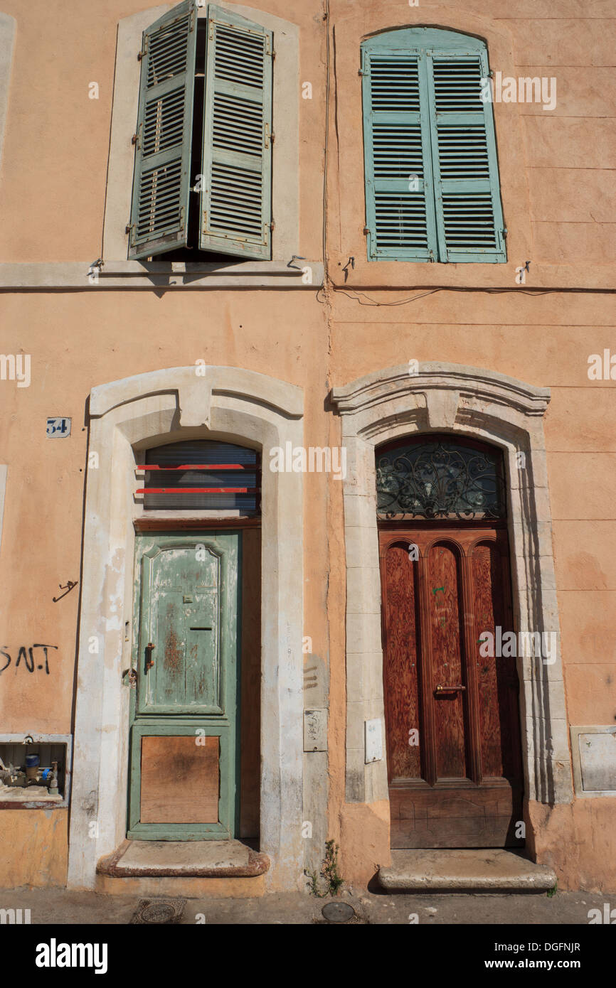 Marseille - Le Panier district Stock Photo