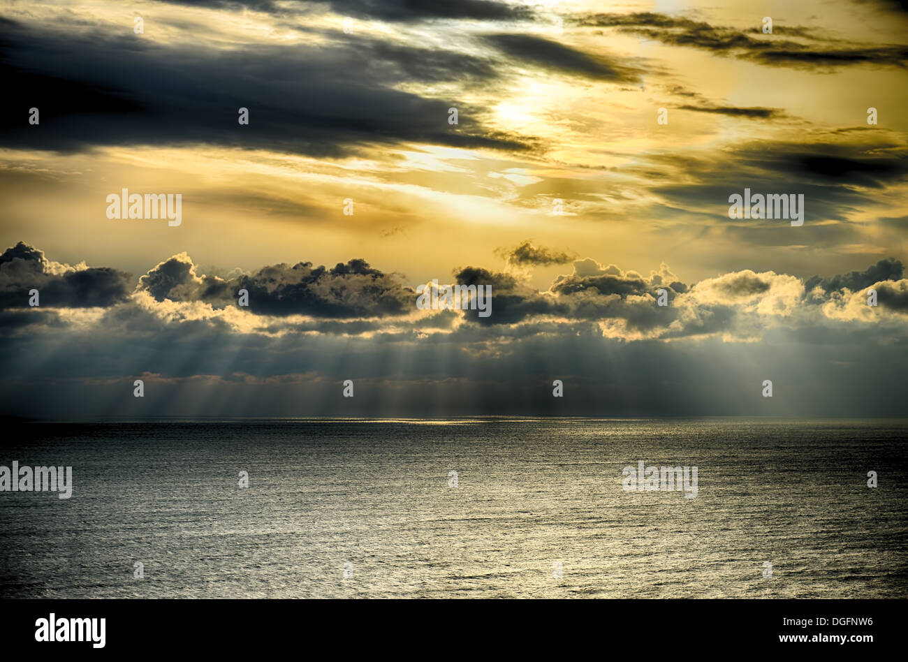 Storm on the sea after a rain. HDR image Stock Photo - Alamy