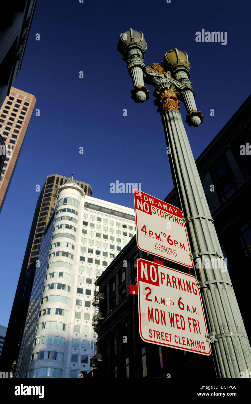 Parking sign.San Francisco. California, USA Stock Photo Alamy