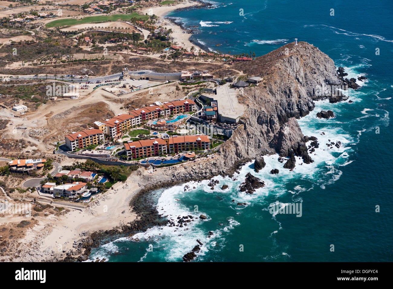 Resorts near Cabo San Lucas, Cabo San Lucas, Baja California Sur, Mexico Stock Photo