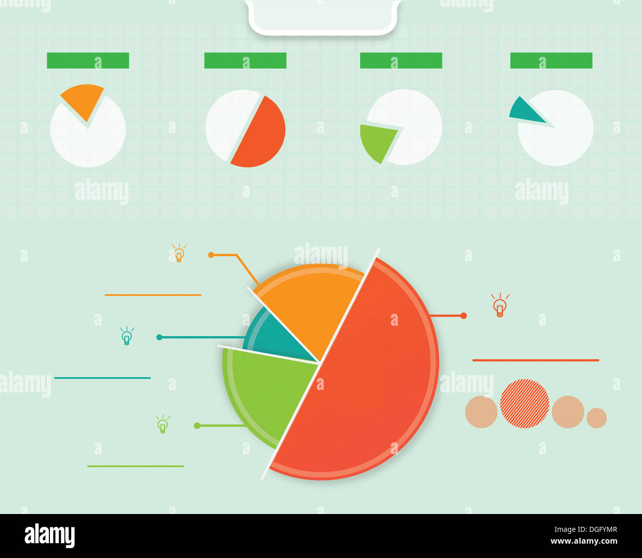 illustration-of-different-colors-on-a-chart-stock-photo-alamy