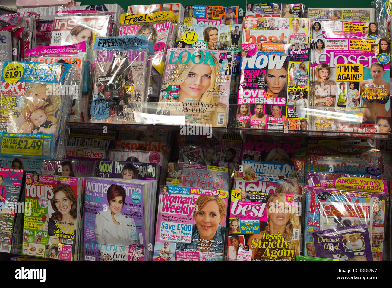 Magazines At Newsstand High Resolution Stock Photography and Images Alamy