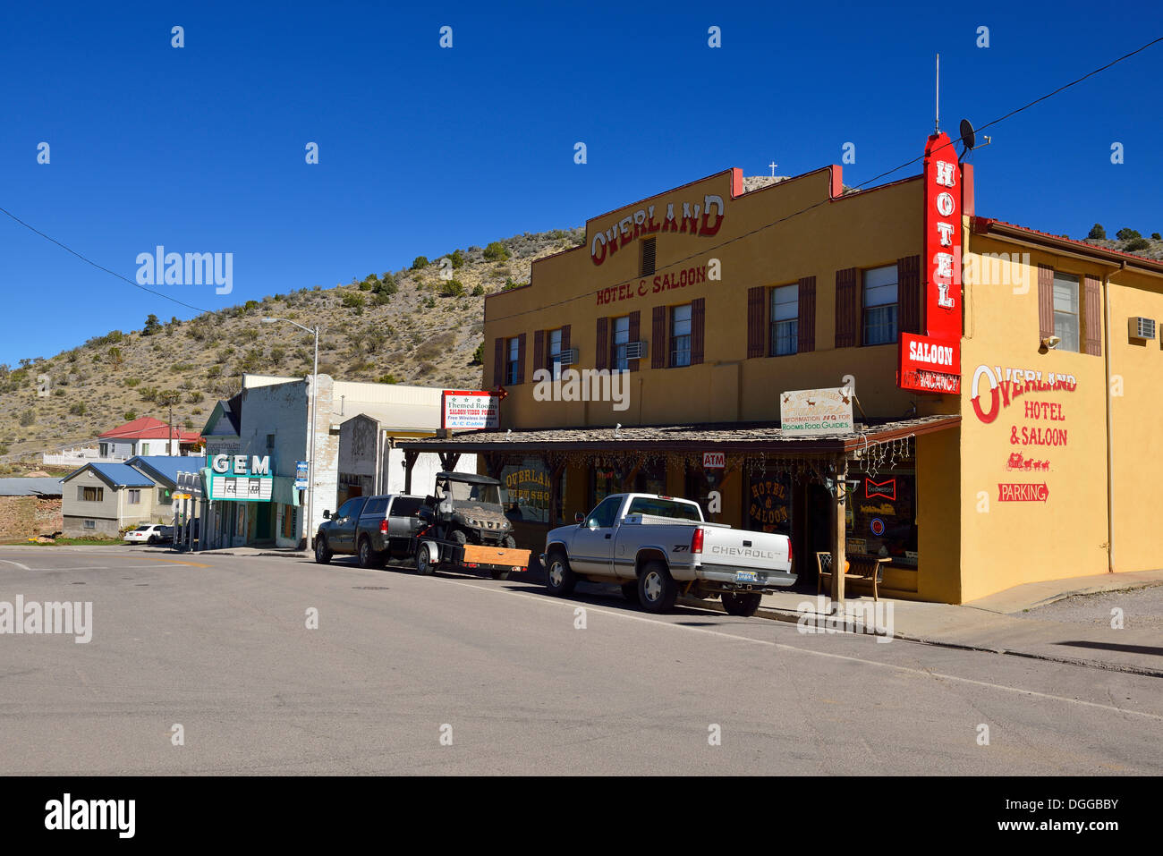 Historic silver mining town of Pioche, Pioche, Nevada, United States
