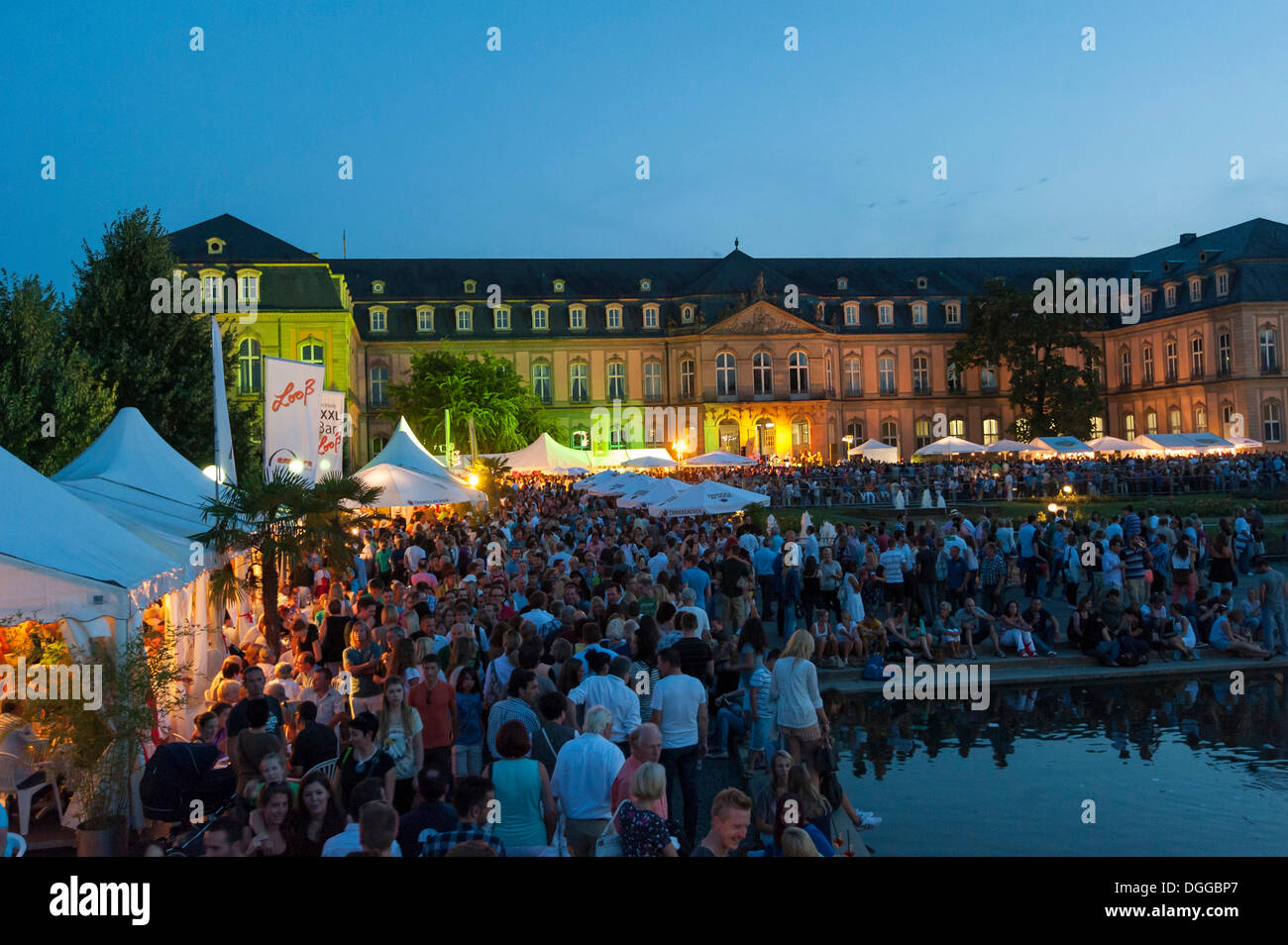 Summer Festival in Stuttgart, BadenWuerttemberg Stock Photo Alamy