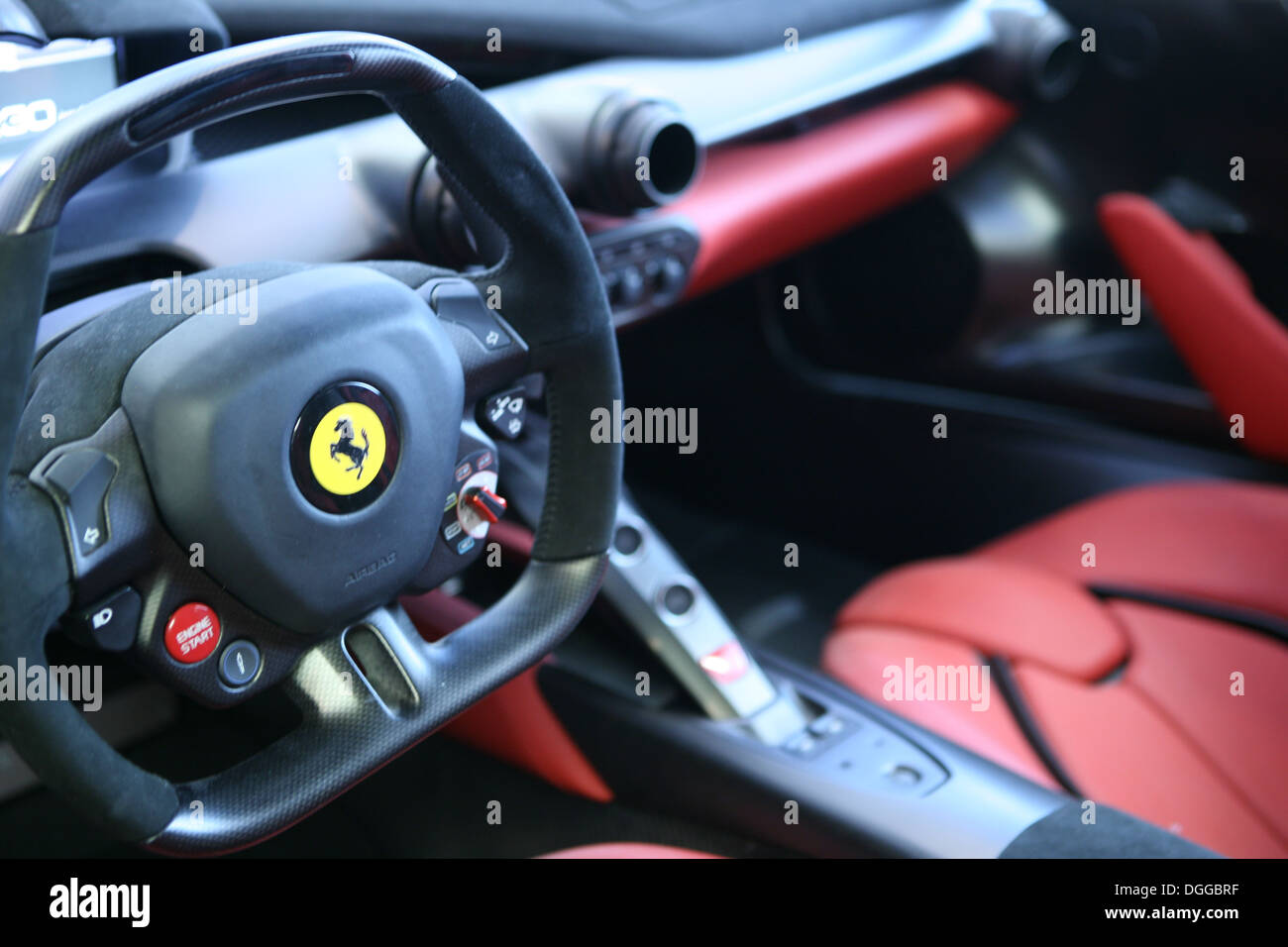 Ferrari Interior High Resolution Stock Photography And Images Alamy