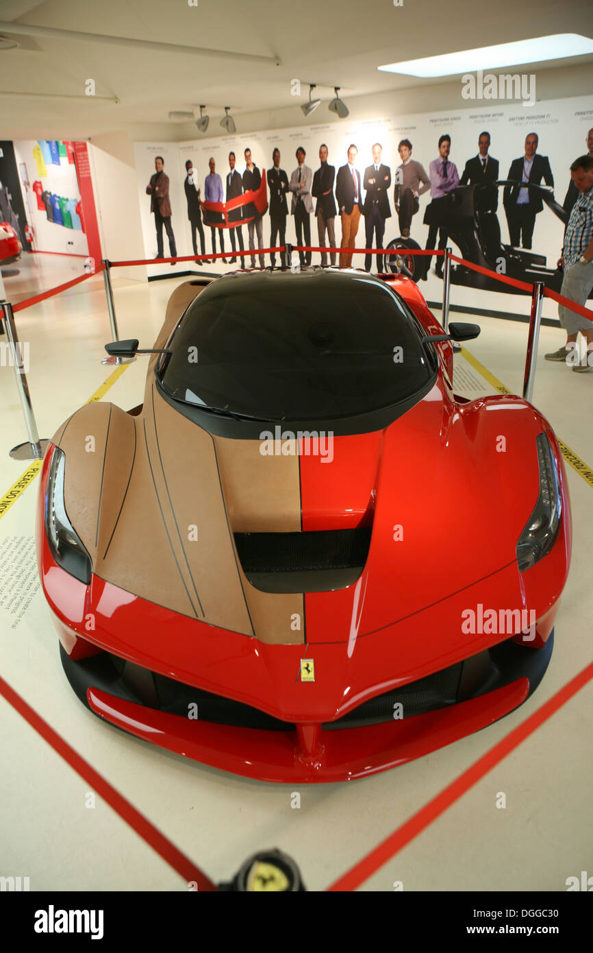 Ferrari F150 1 to 1 scale model in Clay Stock Photo Alamy