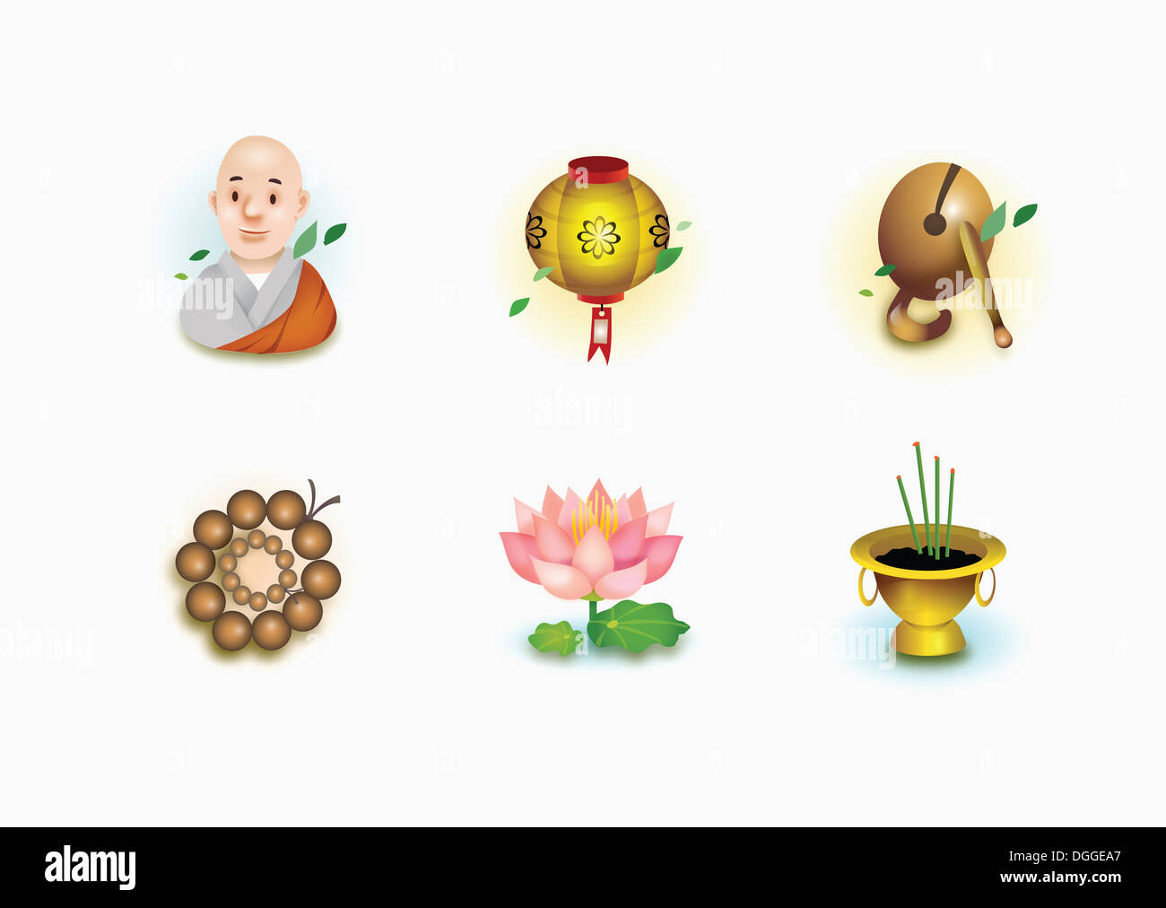 a set of religious icons Stock Photo - Alamy