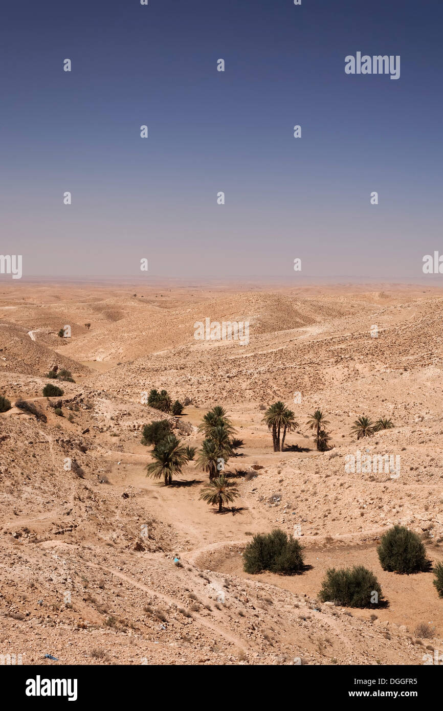 Landscape near Matmata, Tunisia, Maghreb region, North Africa, Africa Stock Photo