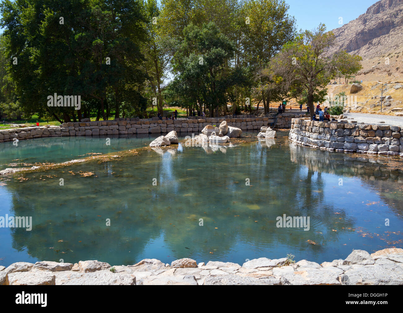Bisotun Cistern, Iran Stock Photo - Alamy