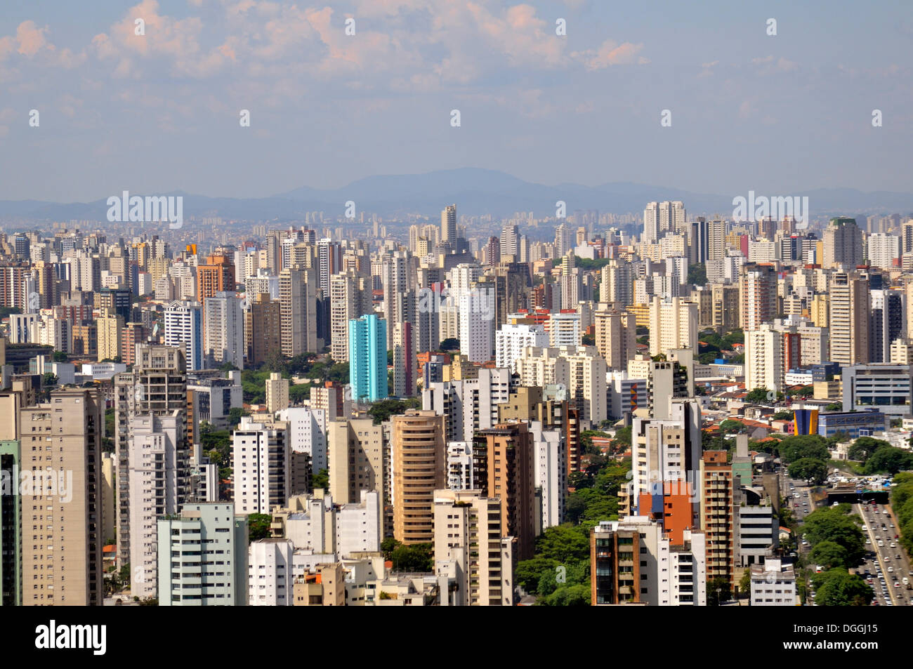 Aerial view, skyscrapers in the centre of Sao Paulo, Brazil, South America Stock Photo Alamy