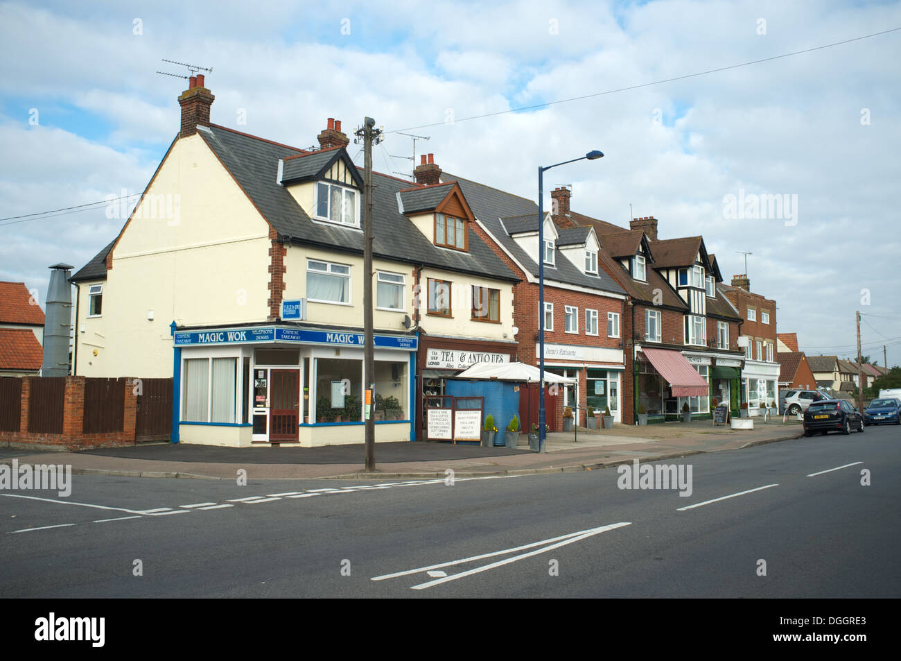 Local shops, Old Felixstowe, Suffolk, UK Stock Photo 61835259 Alamy
