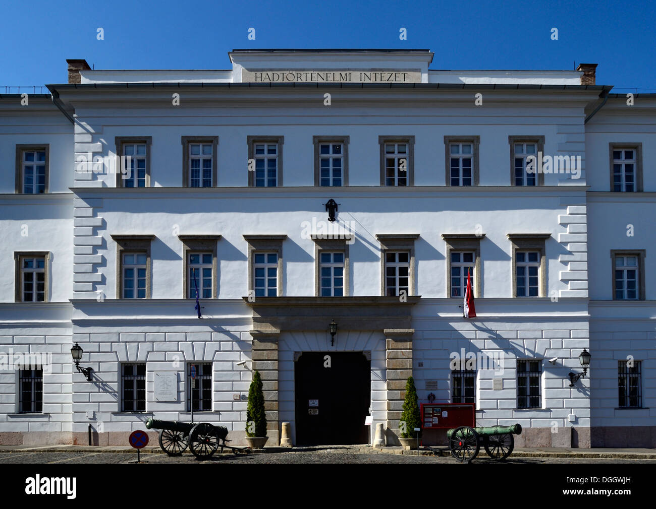 War history museum Buda Budapest Hungary Castle district Stock Photo ...