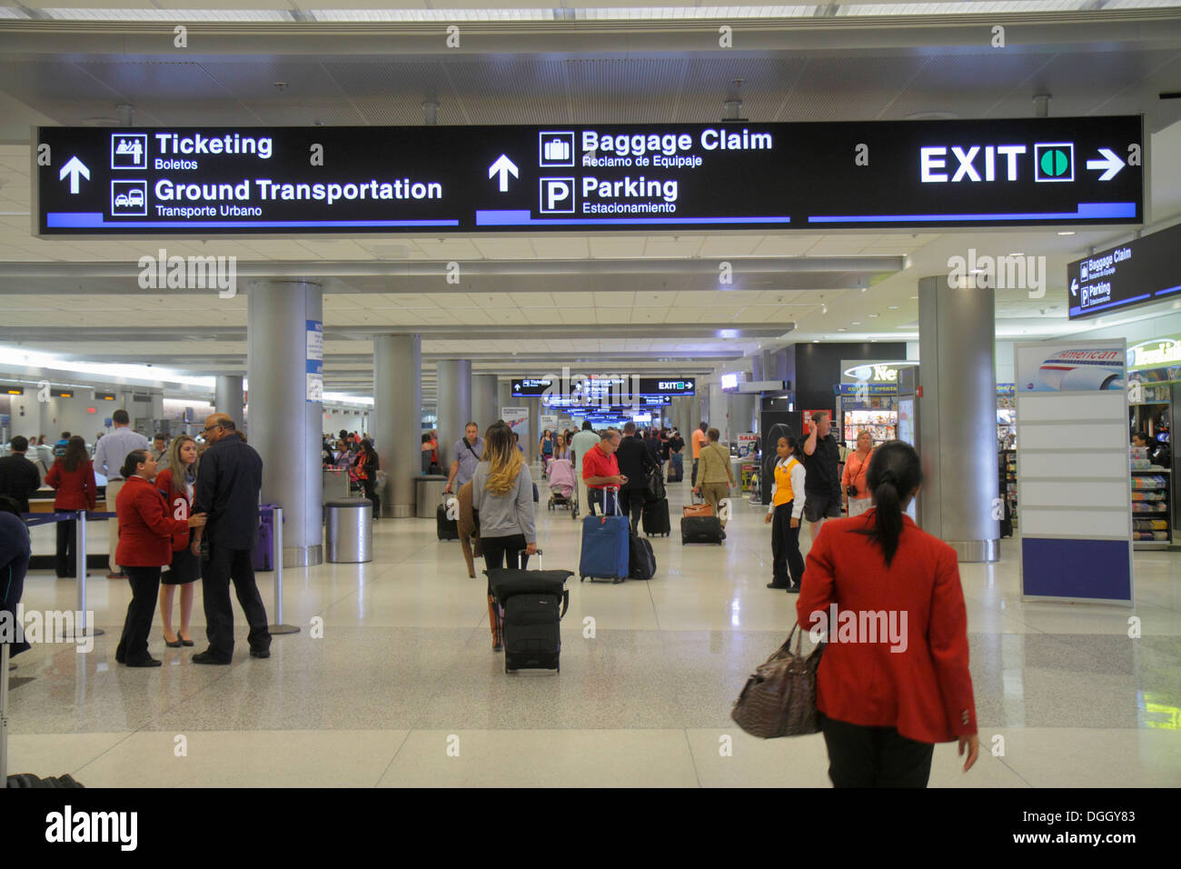 Baggage Claim Sign Spanish