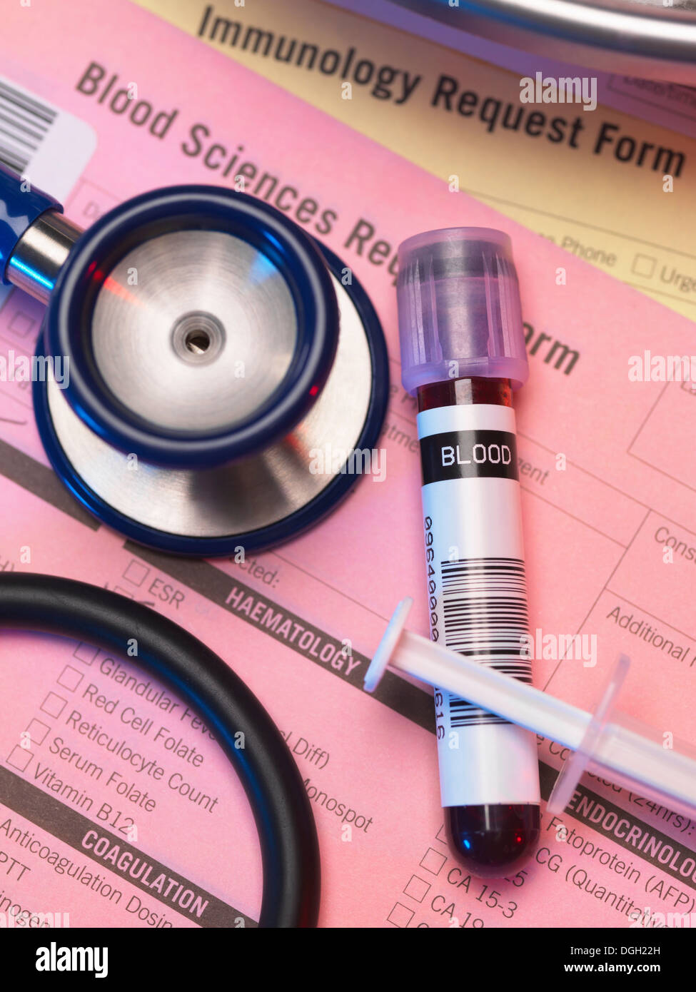 Blood Group Test Stock Photos & Blood Group Test Stock Images Alamy