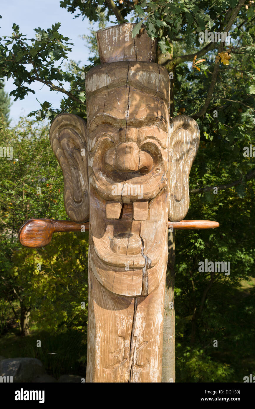 Traditional Korean deities carved out of wood Stock Photo 61841406 Alamy