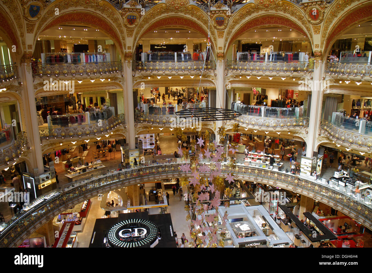 Galeries Lafayette  Shopping in Chaussée-d'Antin, Paris