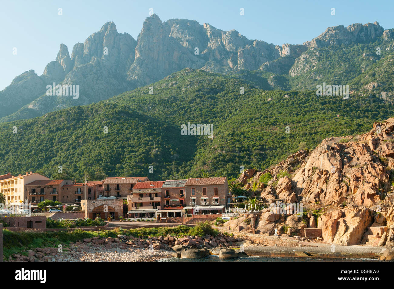 Porto and Calanques de Piana, West Corsica, France Stock Photo