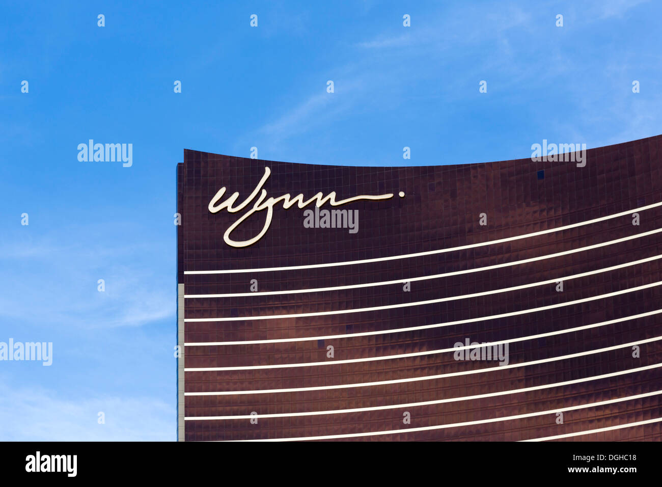 The Wynn hotel and casino, Las Vegas Boulevard South (The Strip), Las Vegas, Nevada, USA Stock Photo