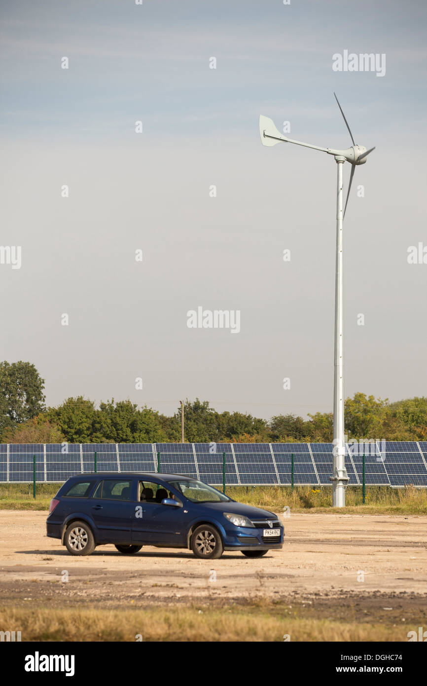 Wymeswold Solar Farm the largest solar farm in the UK at 34 MWp, based ...