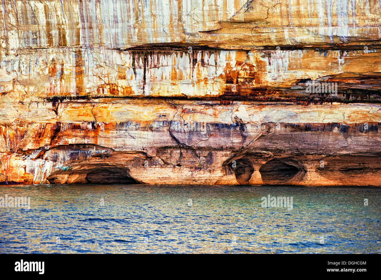 Pictured rocks hi-res stock photography and images - Alamy