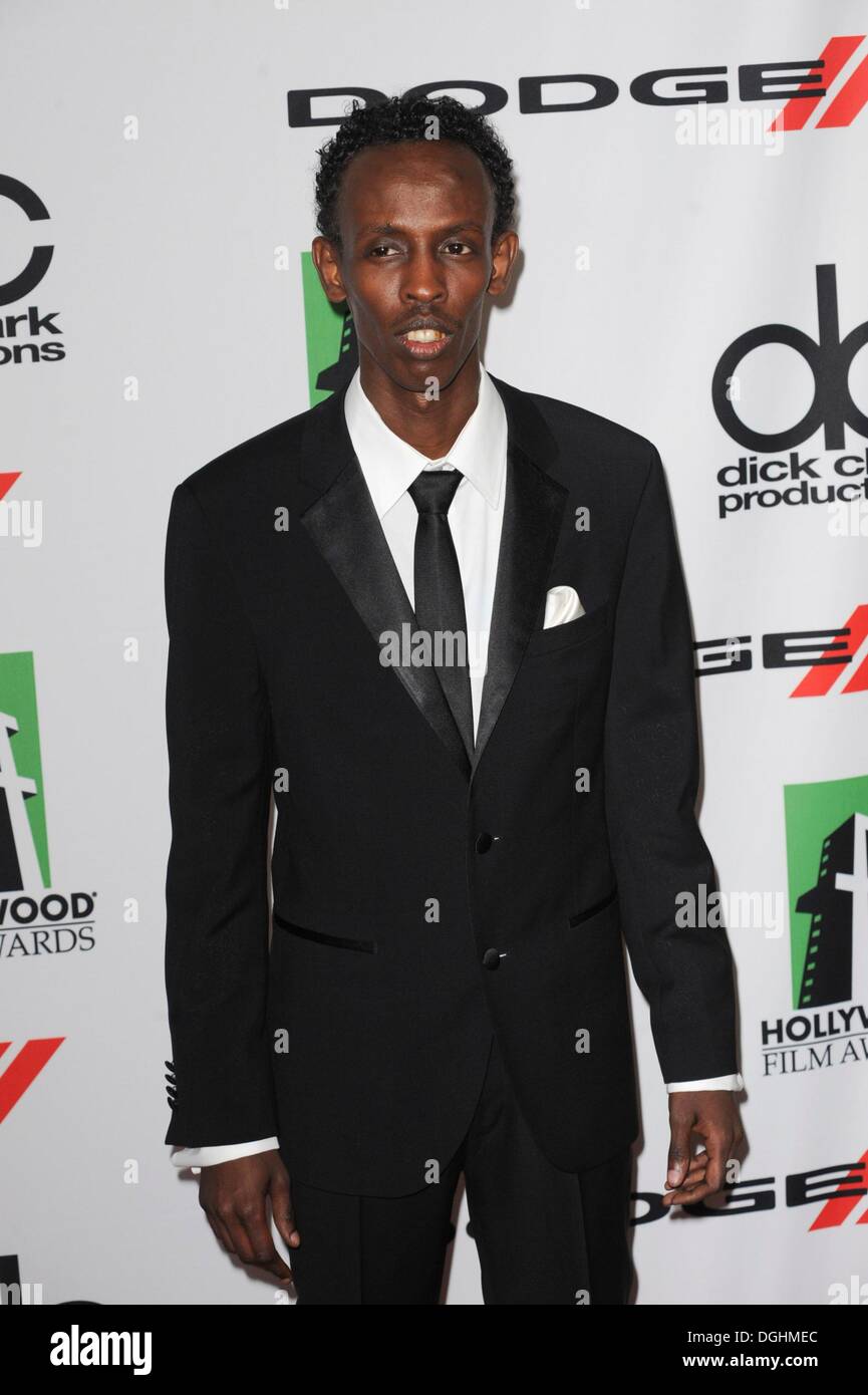 Beverly Hills, CA, USA. 21st Oct, 2013. Barkhad Abdi at arrivals for