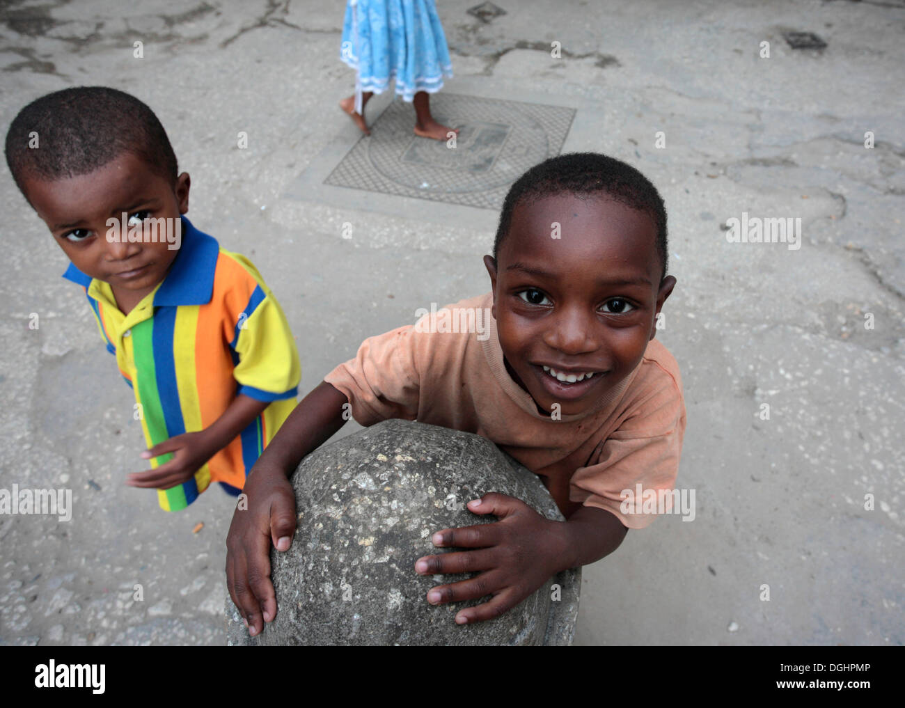 Children in Zanzibar, Africa Stock Photo Alamy